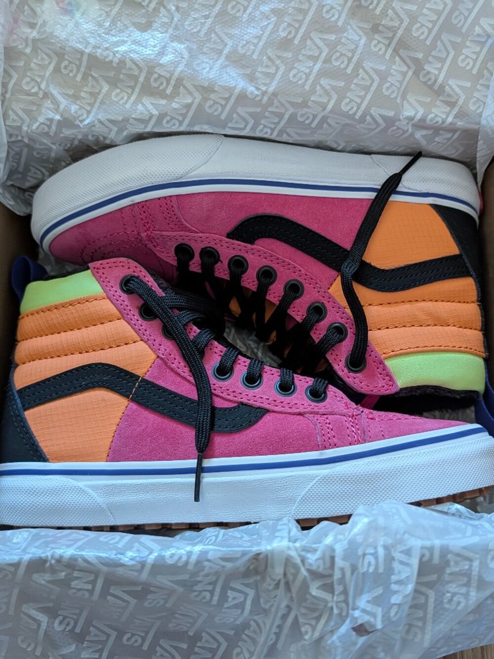 Vans Sk8-Hi 46 MTE DX Pink Yarrow Tangerine